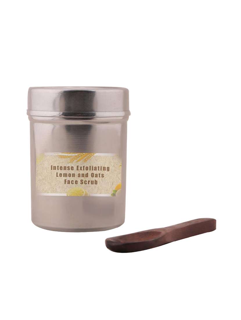 tjori intense exfoliating lemon and oats face scrub