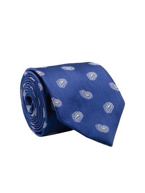 blue micro fiber tie - 15114512 -  Standard Image - 0