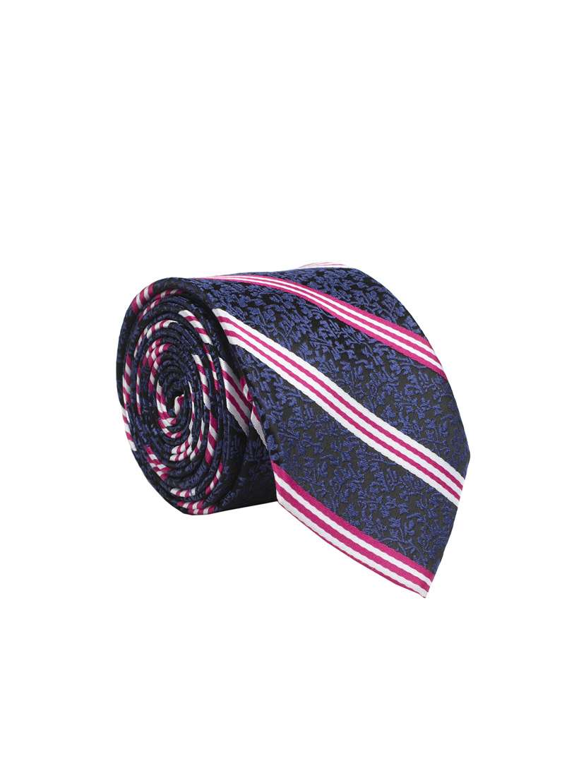blue micro fiber tie
