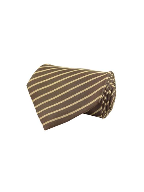 brown micro fiber tie - 15114612 - Standard Image - 0
