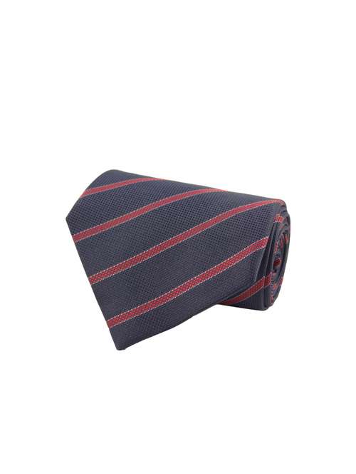 blue micro fiber tie - 15114618 - Standard Image - 0