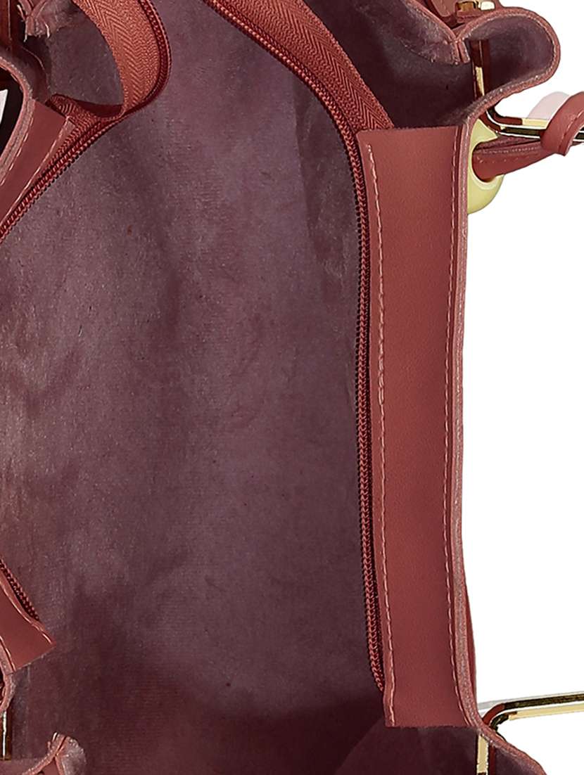 wine leatherette tote - 15117133 -  Standard Image - 2