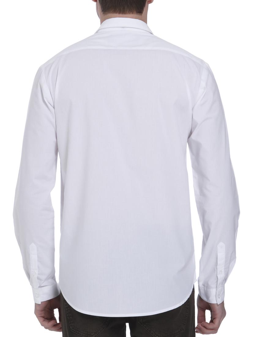 white cotton casual shirt - 15124565 - Standard Image - 2