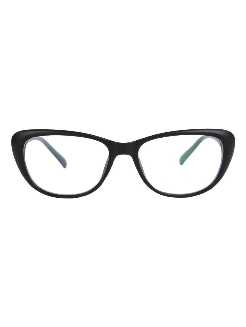 zyaden black cat-eye eyewear frame for womens 50