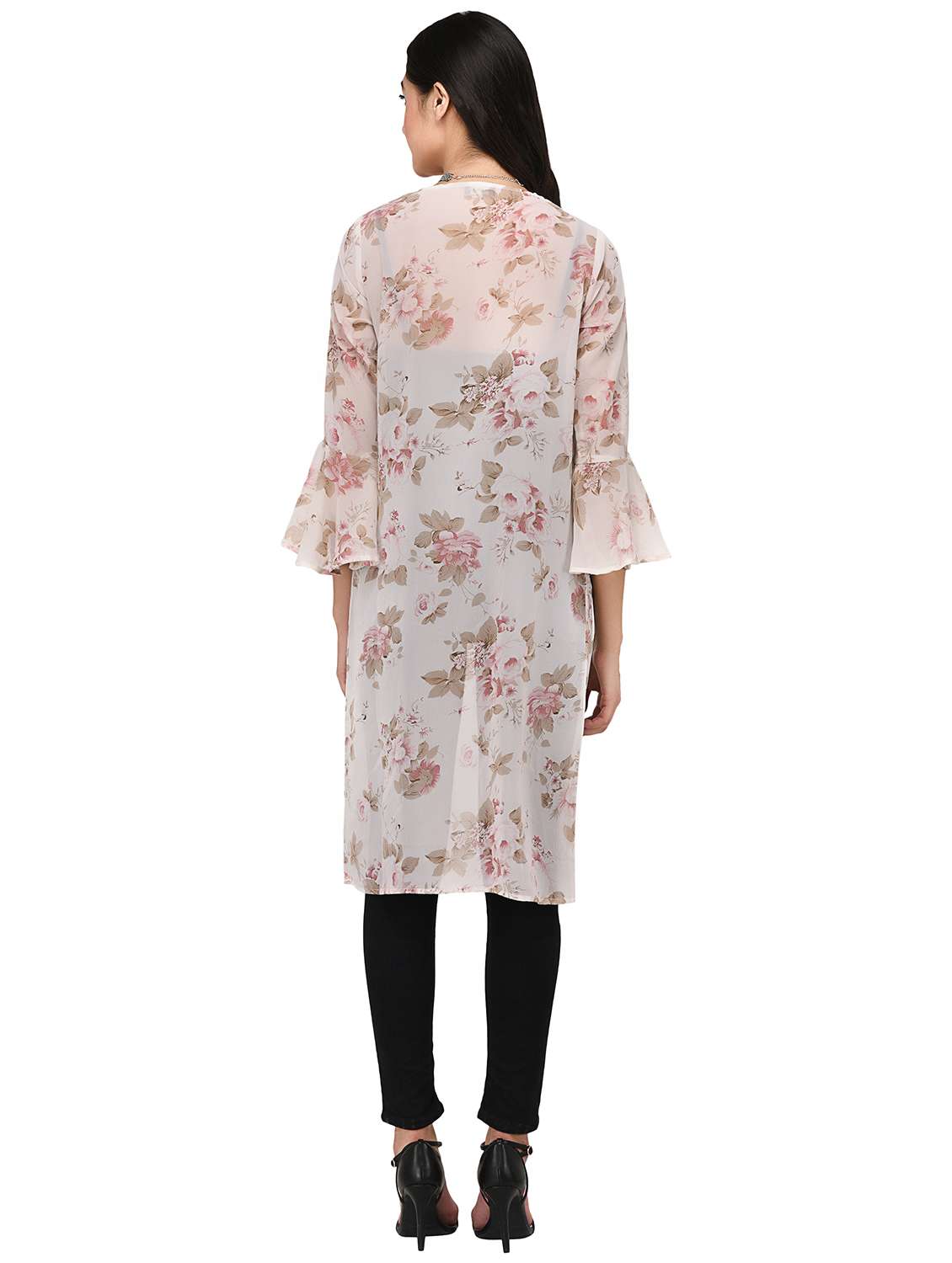 white floral shrug - 15128206 - Standard Image - 2