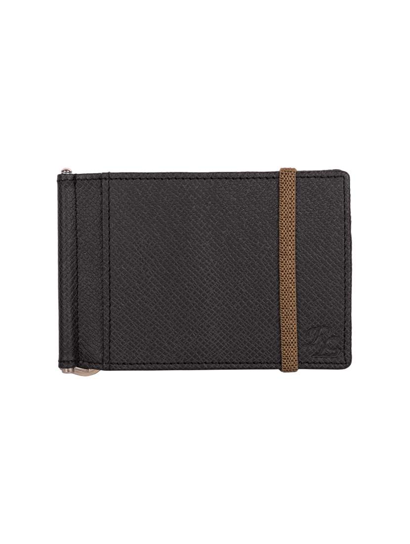 dark green leather wallet