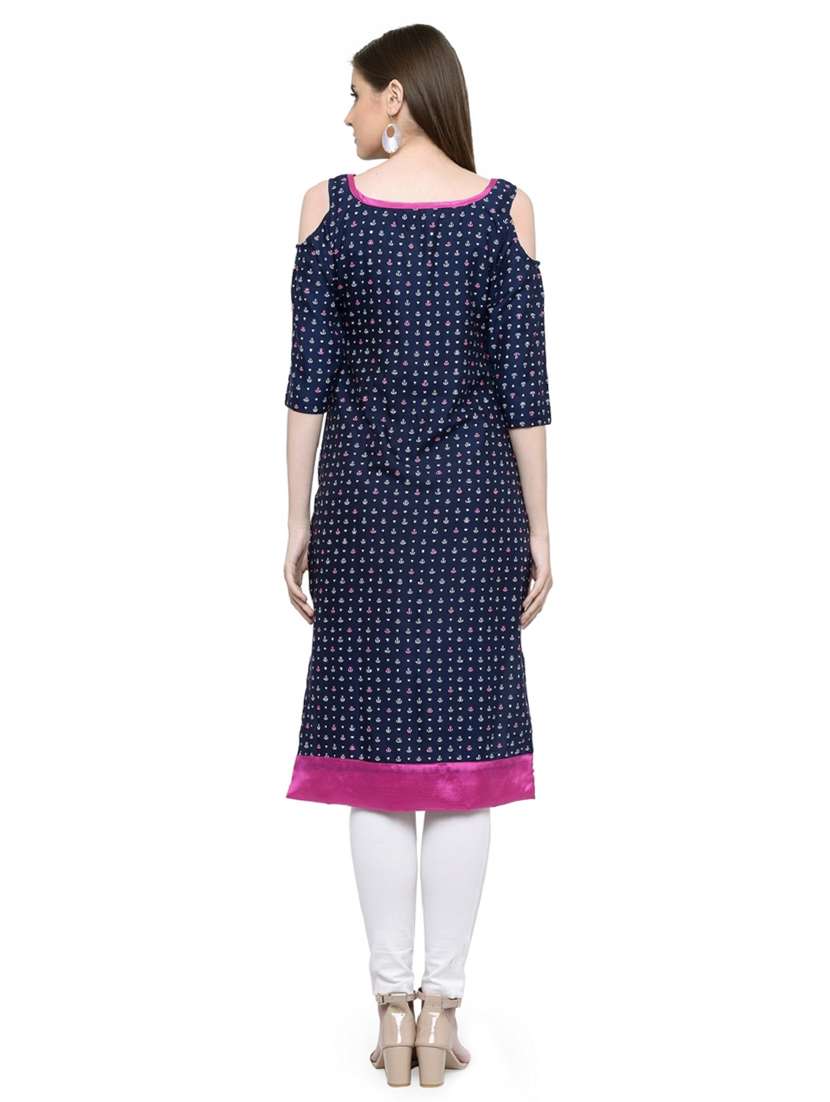 women's straight kurta - 15137035 -  Standard Image - 2