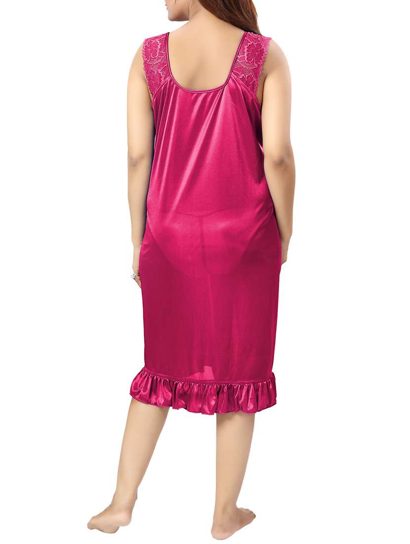 pink satin nighty - 15143293 -  Standard Image - 2