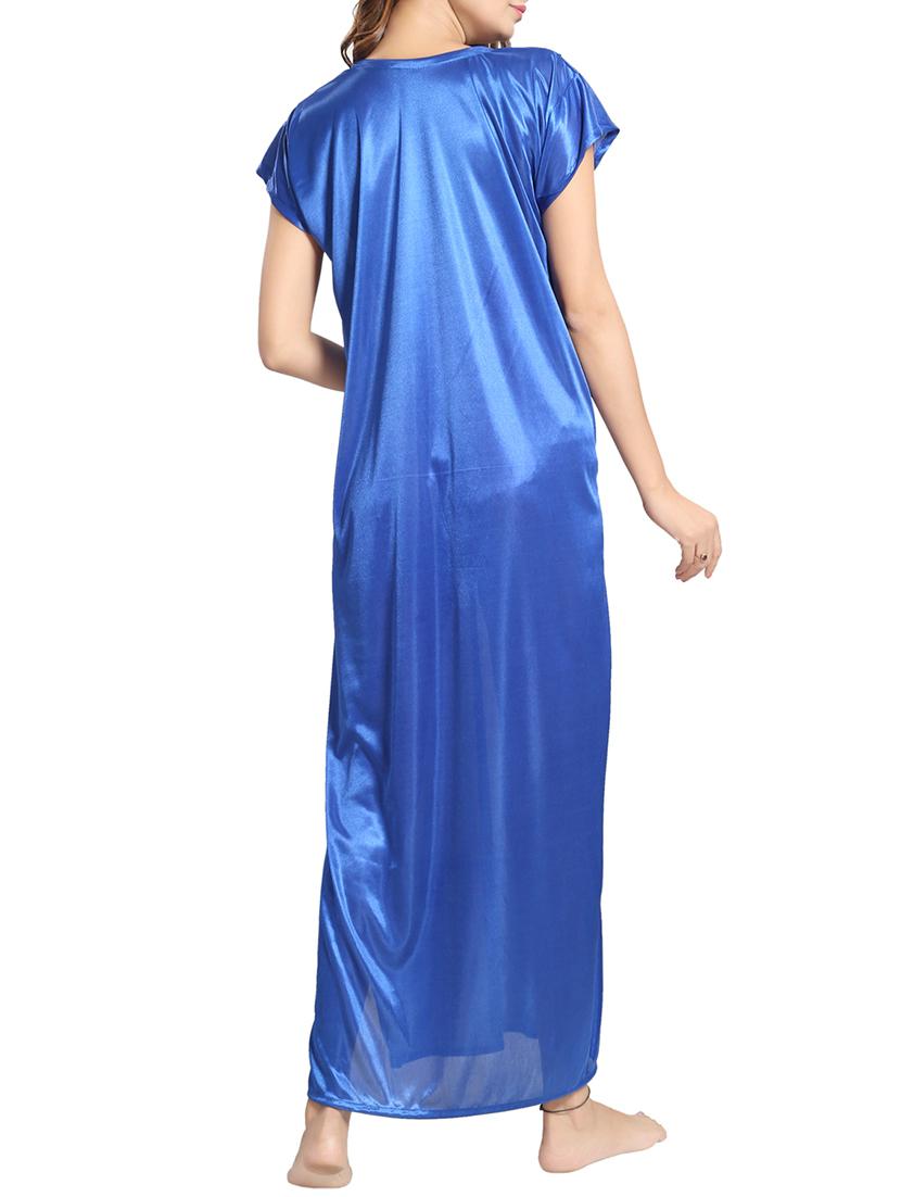 blue satin gown - 15143343 - Standard Image - 2