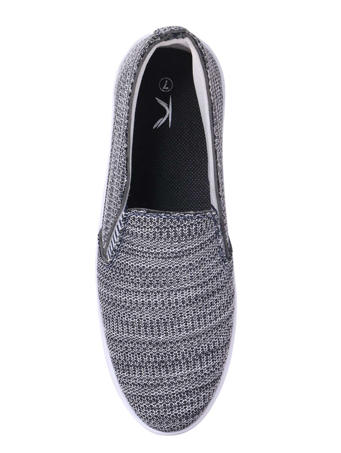 grey mesh casual slipon - 15160352 - Standard Image - 2