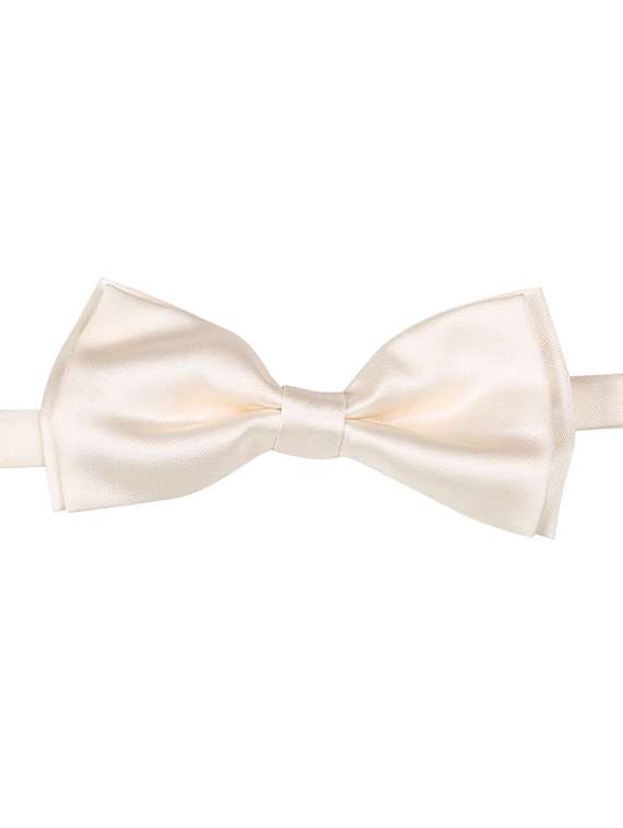 yellow micro fiber bow tie
