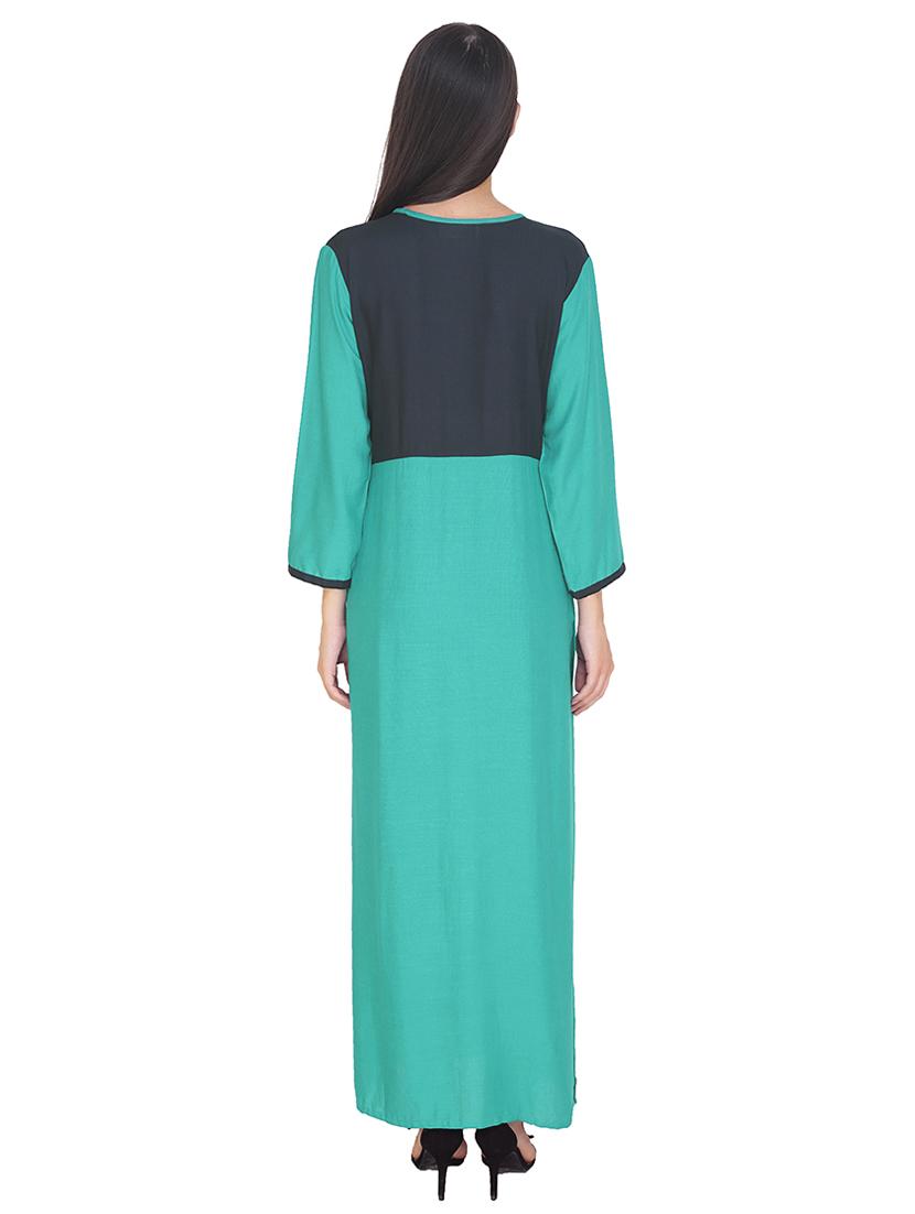 women's straight kurta - 15161126 - Standard Image - 2