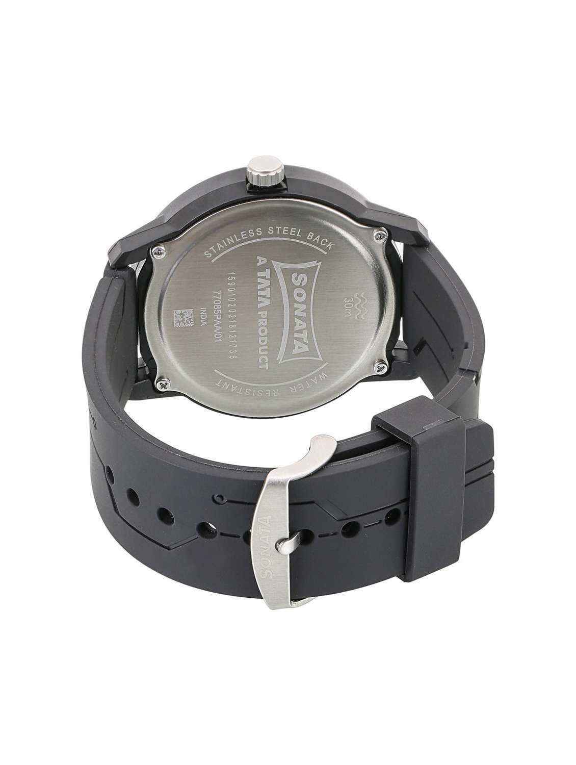 silicone strap analog watch 77085pp01 - Main Image