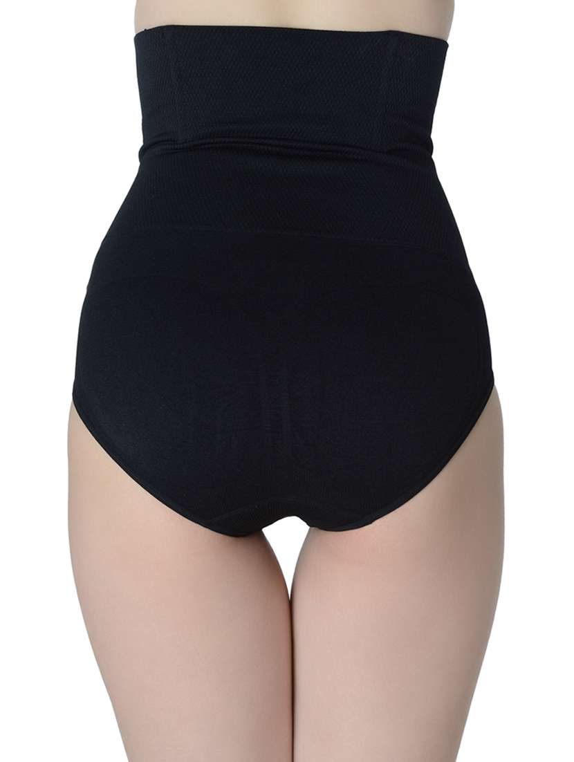 black nylon waist shapewear - 15163237 - Standard Image - 2