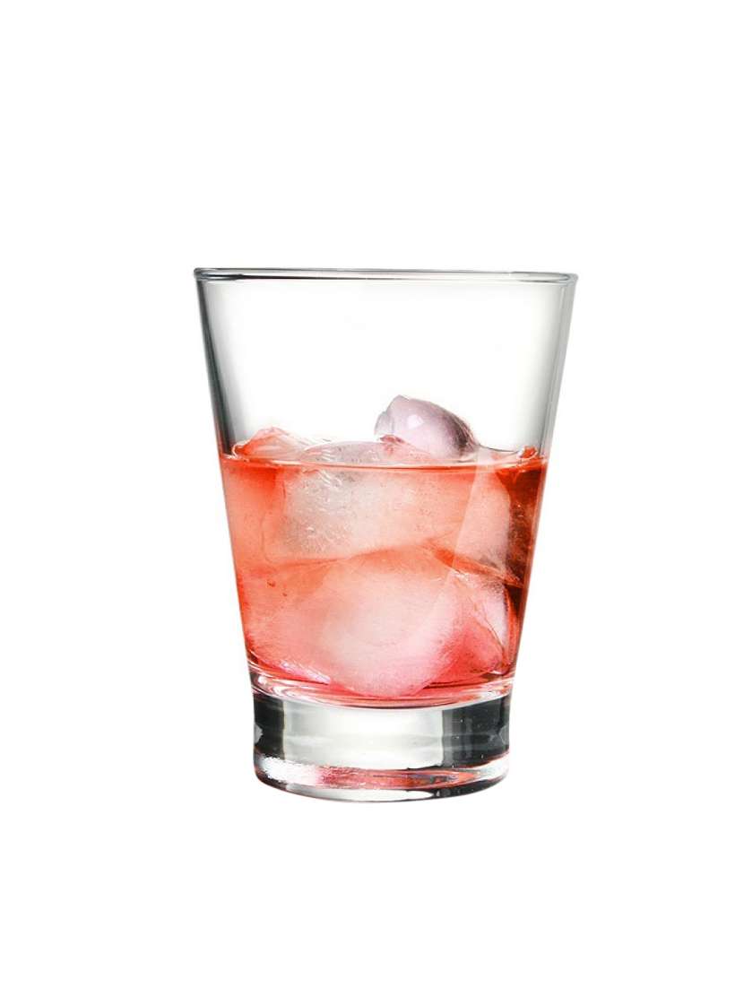 set of 6 water & juice glasses 350m