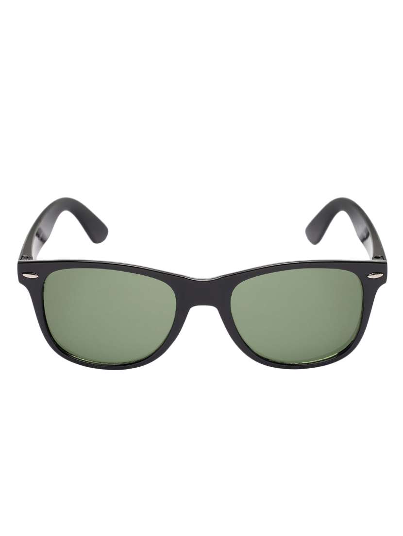 alee men black wayfarer sunglass