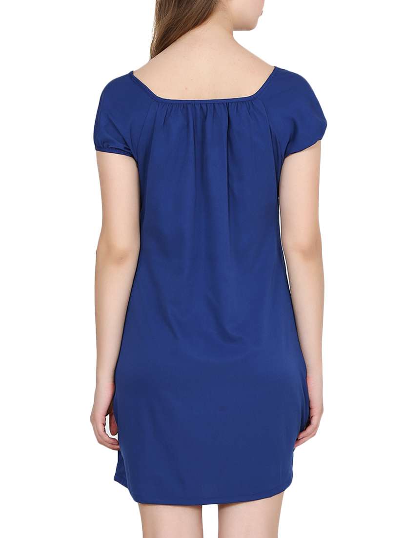 women's shift solid dress - 15180494 - Standard Image - 2