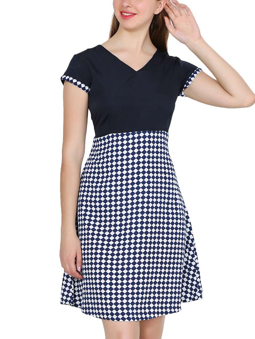 women's  self design dress