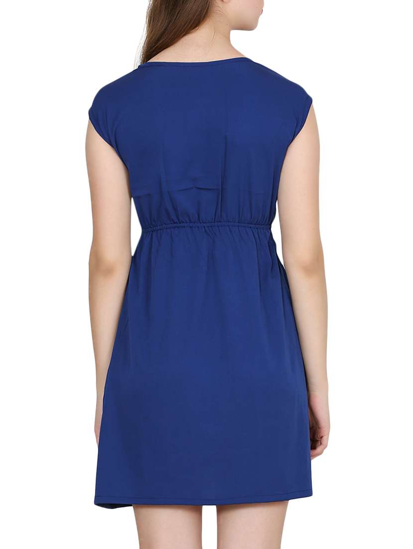 women's solid dress - 15180507 - Standard Image - 2