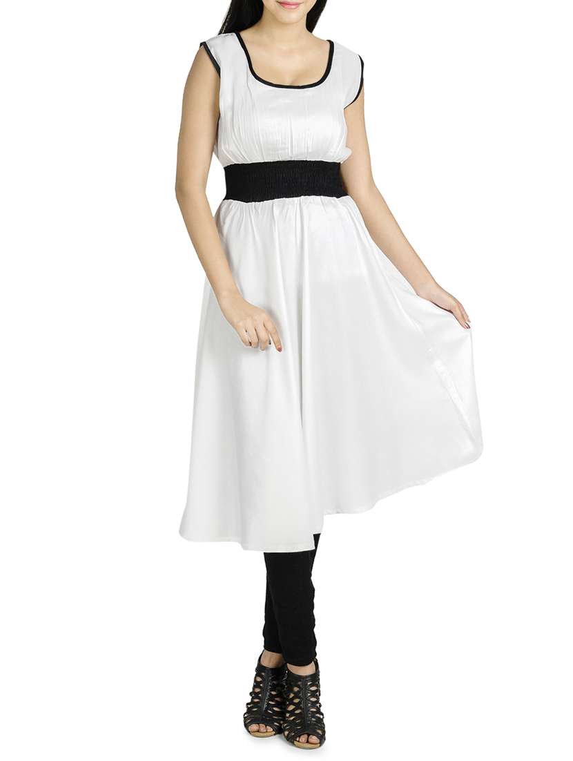 women's fit & flare midi dress