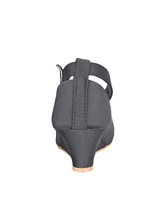 black ankle strap wedge - 15186588 - Standard Image - 2