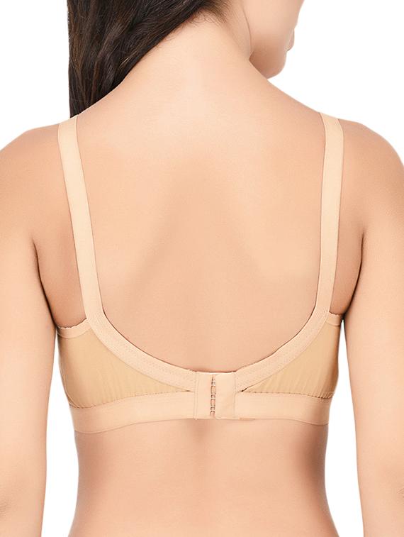 floral patch solid bra - 15186622 - Standard Image - 2