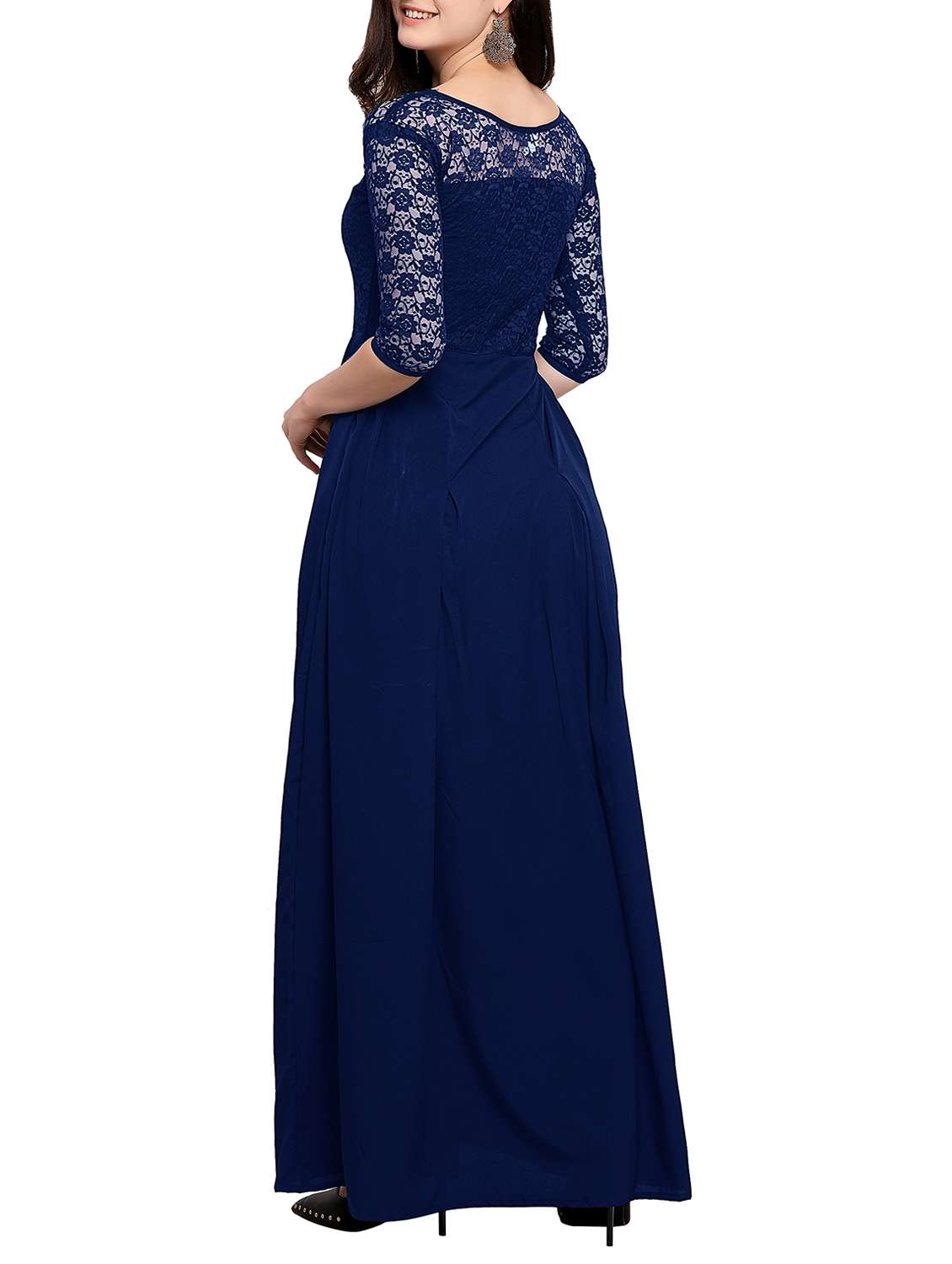 women's fit & flare maxi dress - 15191411 -  Standard Image - 2