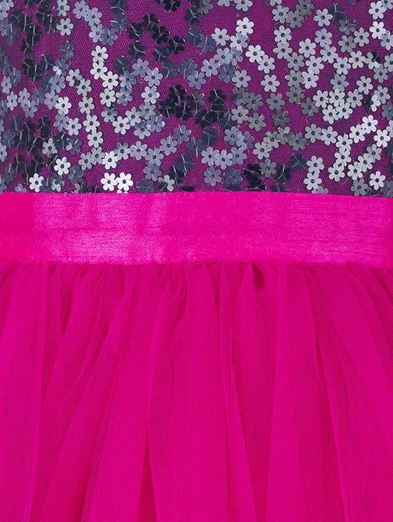 pink net frock - 15194462 -  Standard Image - 2