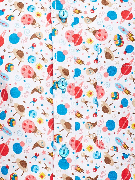 multi colored cotton shirt - 15195437 - Standard Image - 2