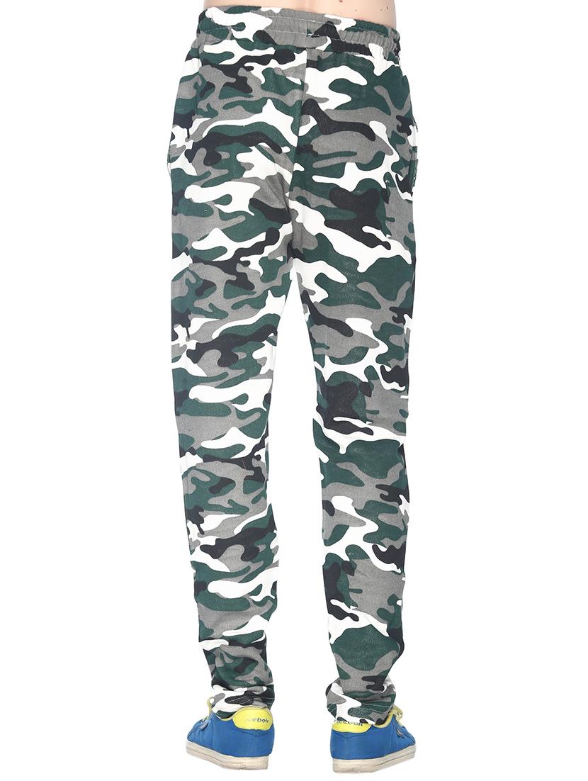 multi cotton full length track pant - 15197144 - Standard Image - 2