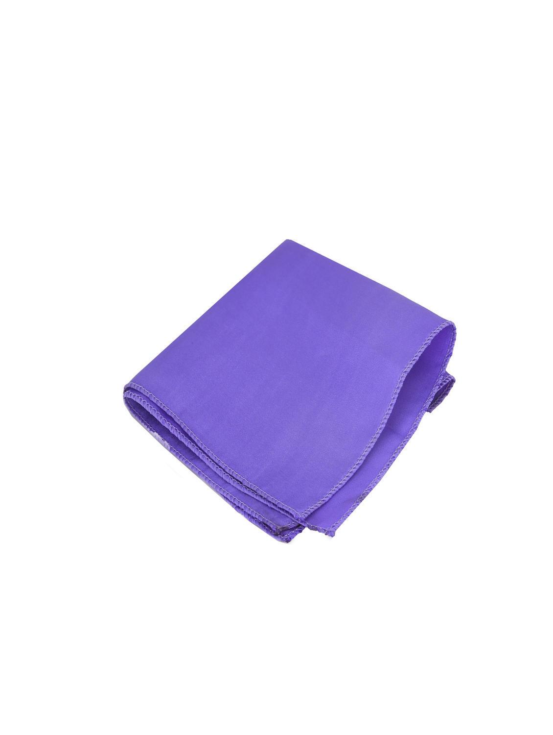 purple polyester pocket square - 15205361 - Standard Image - 2
