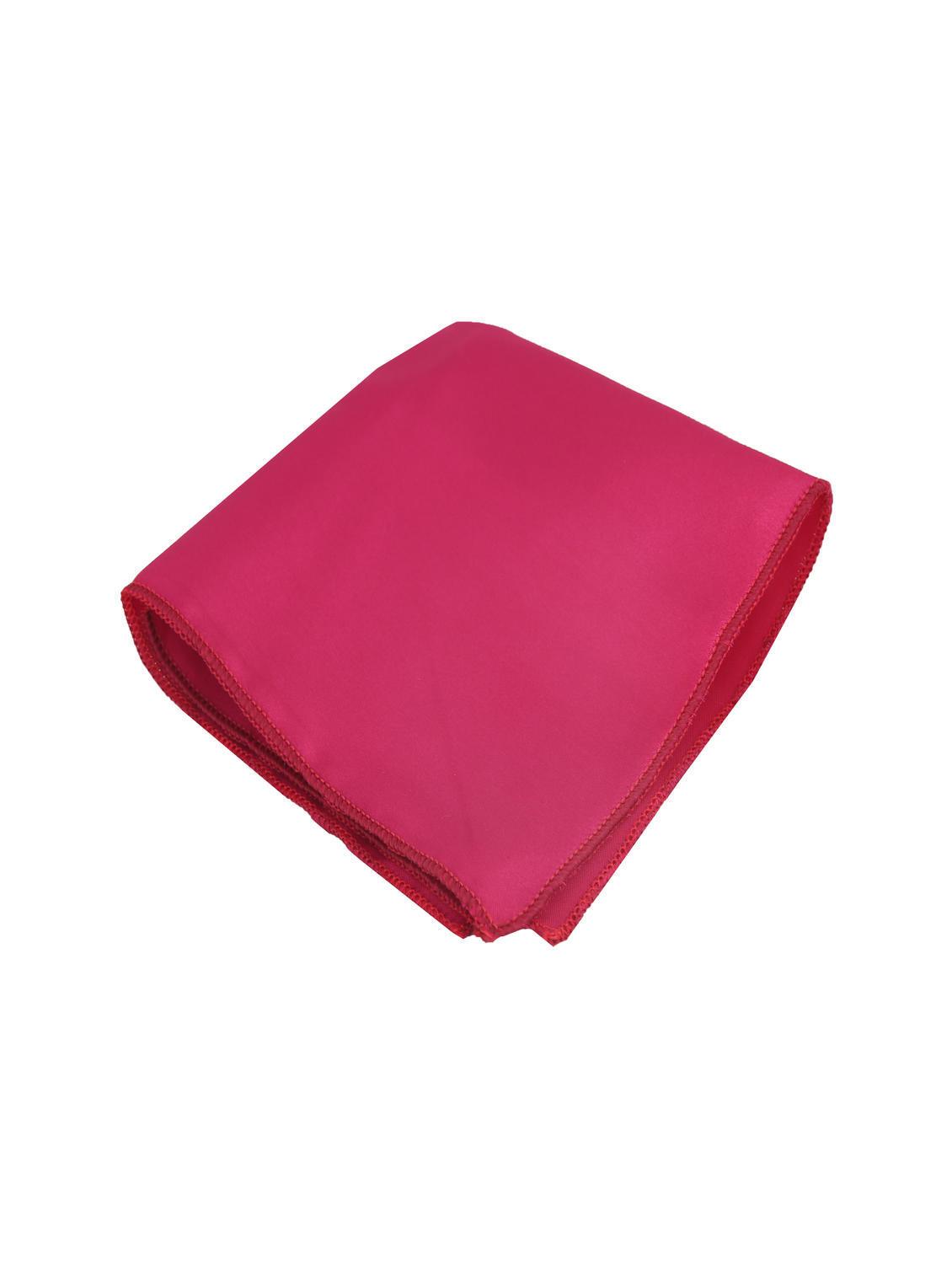 dark pink polyester pocket square - 15205363 - Standard Image - 2