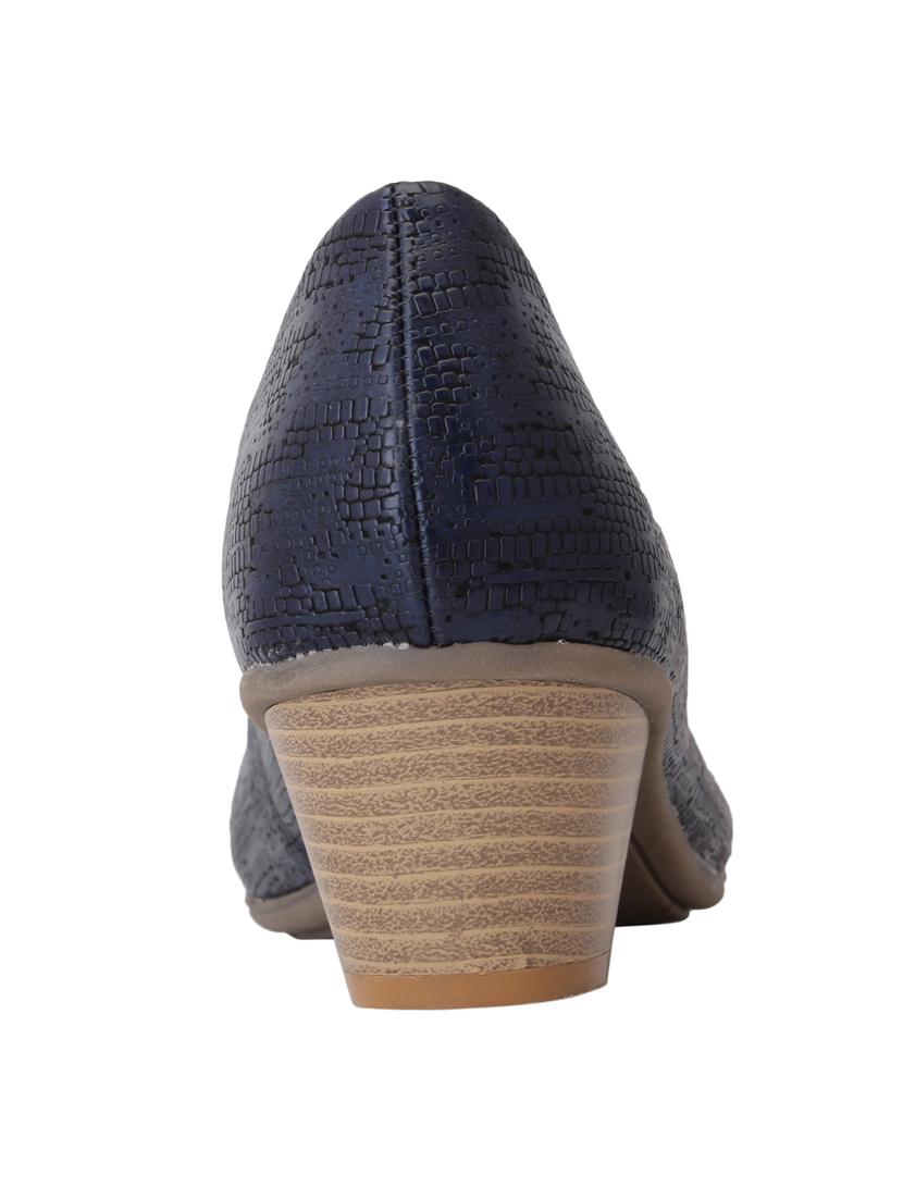 navy slip on pump - 15216238 - Standard Image - 2