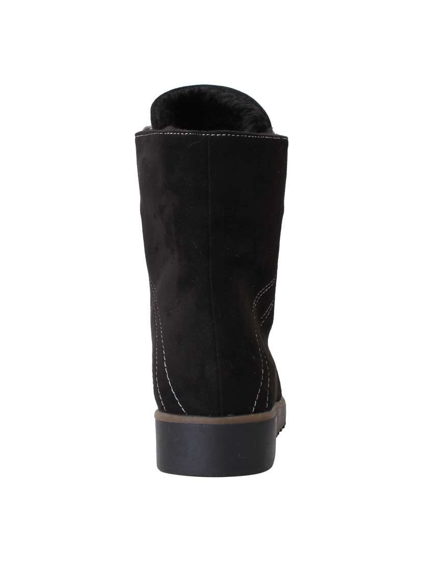 black suede ankle boot - 15216417 -  Standard Image - 2