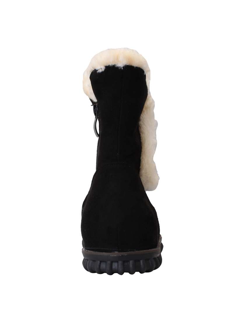 black suede ankle boot - 15216423 -  Standard Image - 2