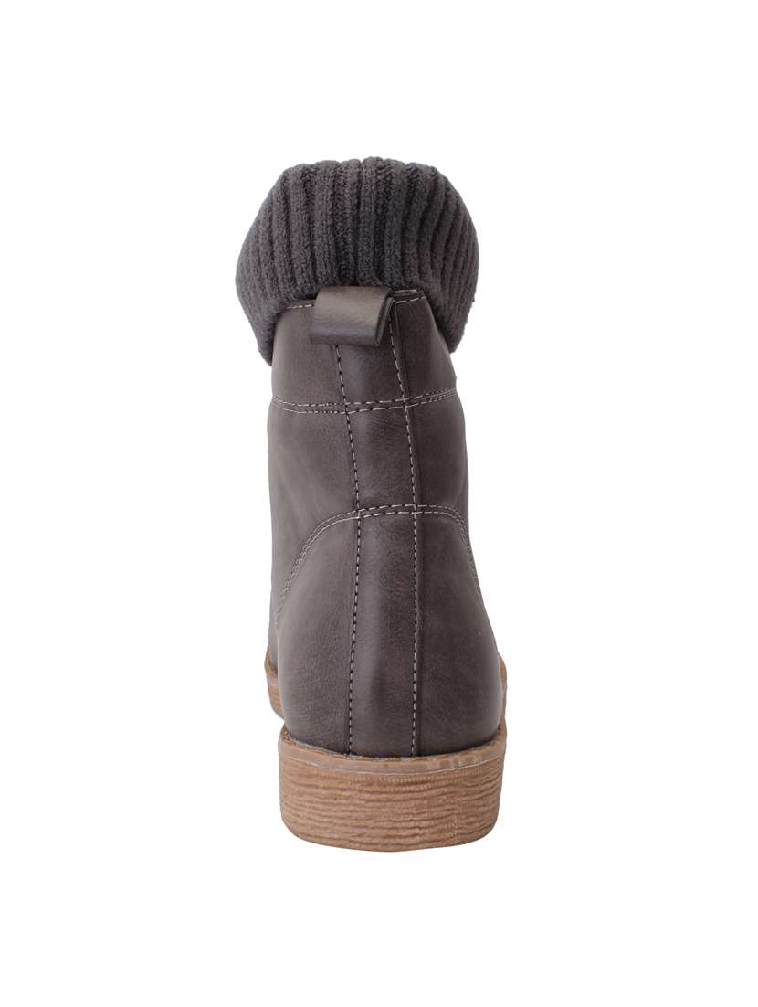 grey suede ankle boot - 15216427 -  Standard Image - 2