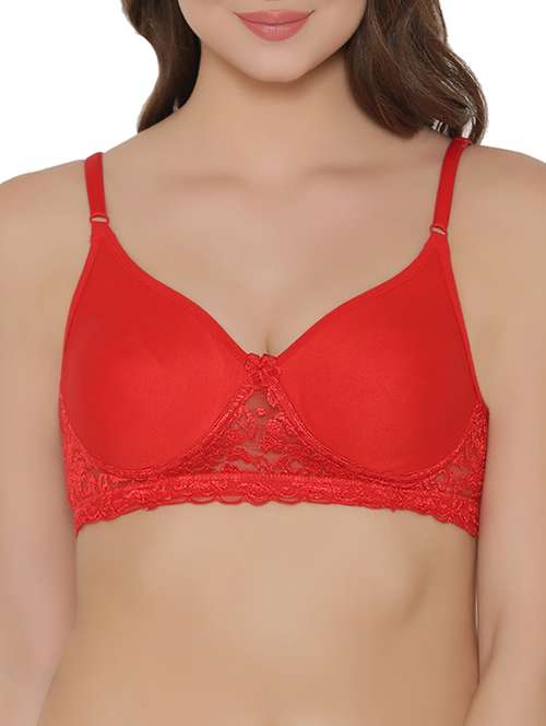 bow patch laced bra - 15221694 -  Standard Image - 0