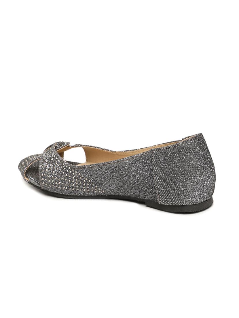 metallic slip on ballerina - 15224602 - Standard Image - 2