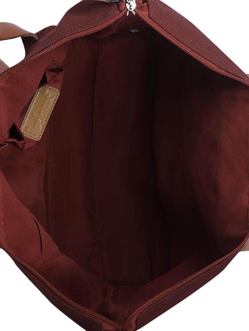 maroon canvas handbag - 15226863 - Standard Image - 2