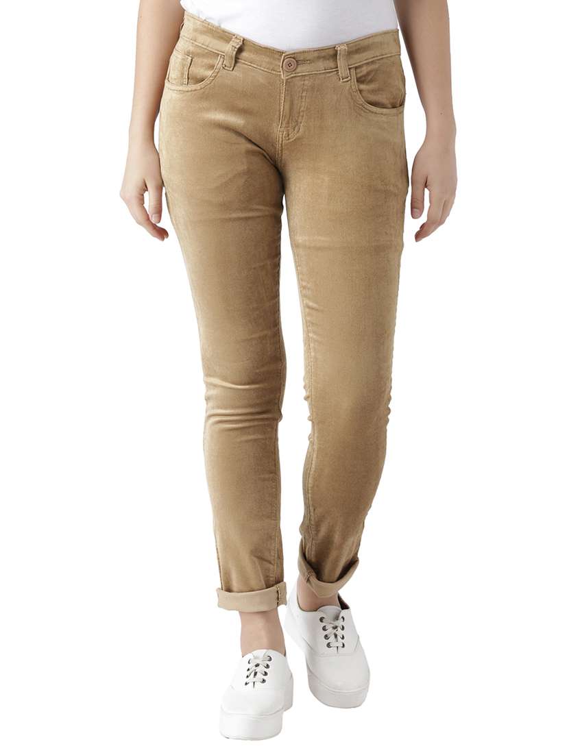 women's plain slim fit jeans