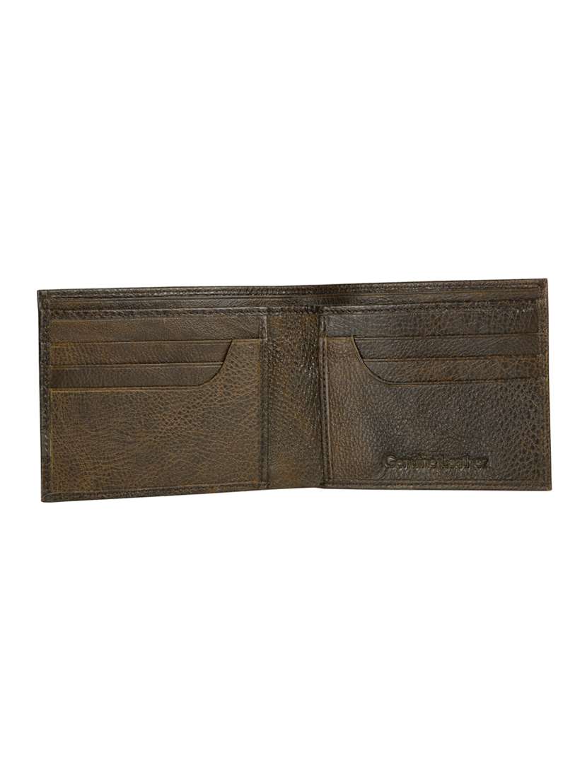 brown two tone leather wallet - 15234030 -  Standard Image - 2