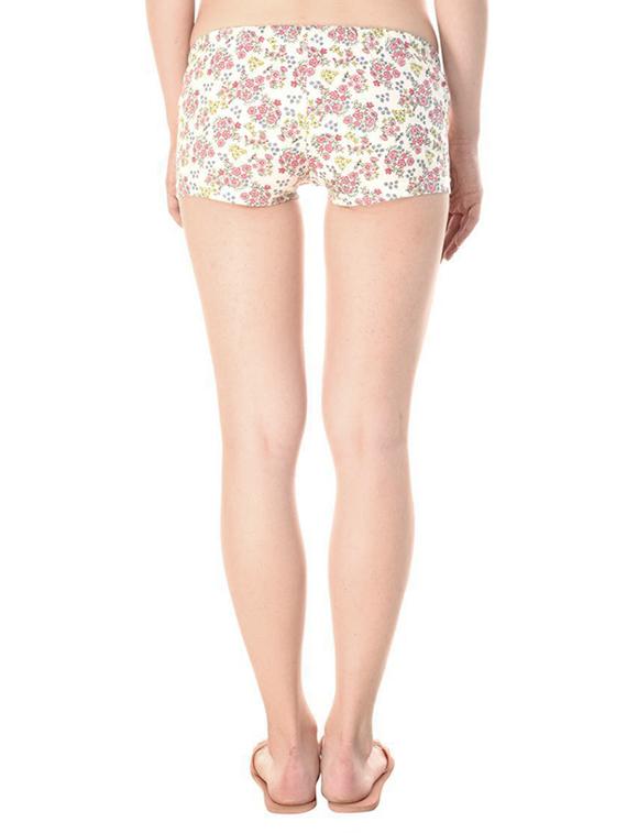 white printed cotton shorts - 15254585 - Standard Image - 2
