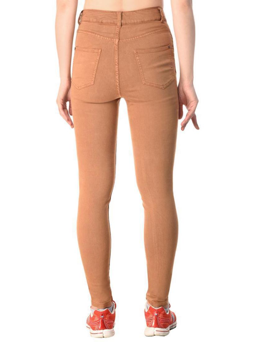 brown denim jeans - 15257926 - Standard Image - 2