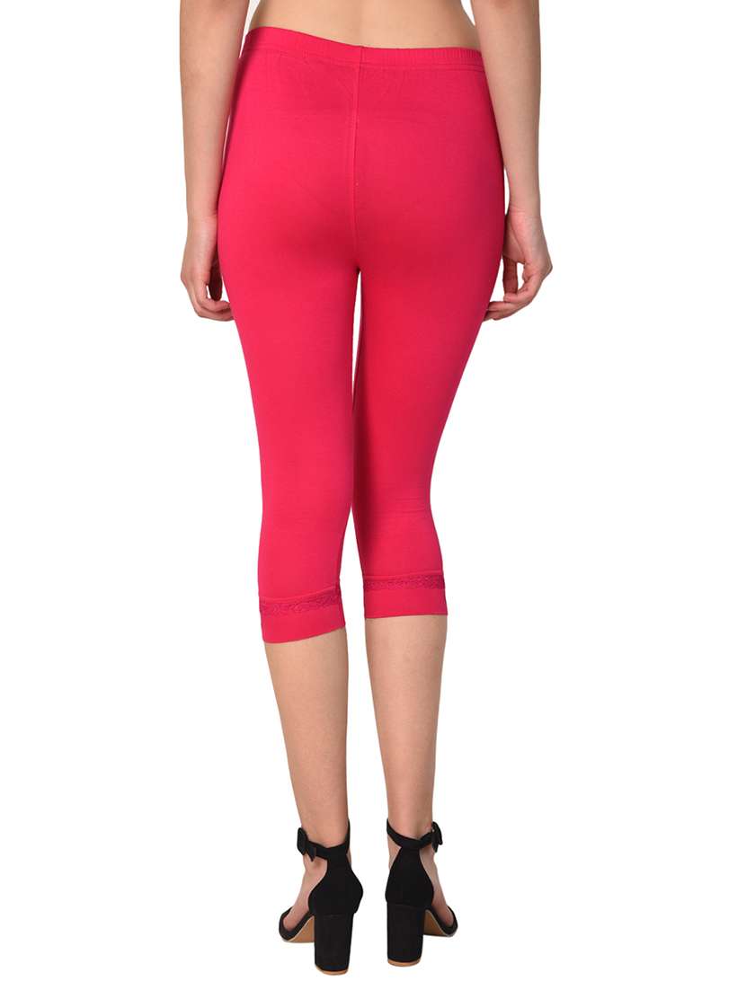 set of 2 multicolored leggings capri - 15258673 -  Standard Image - 7