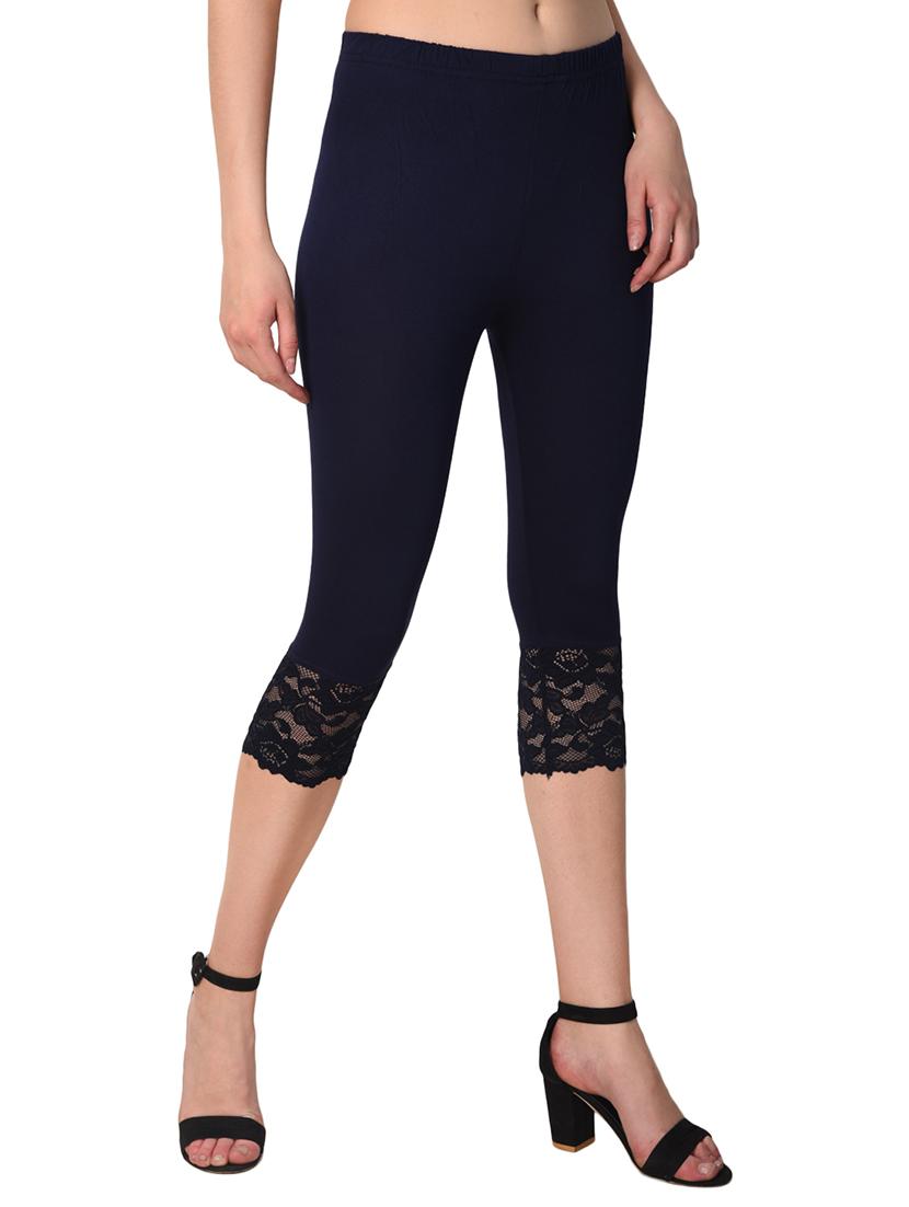 set of 2 multicolored solid leggings capri - 15258681 - Standard Image - 2