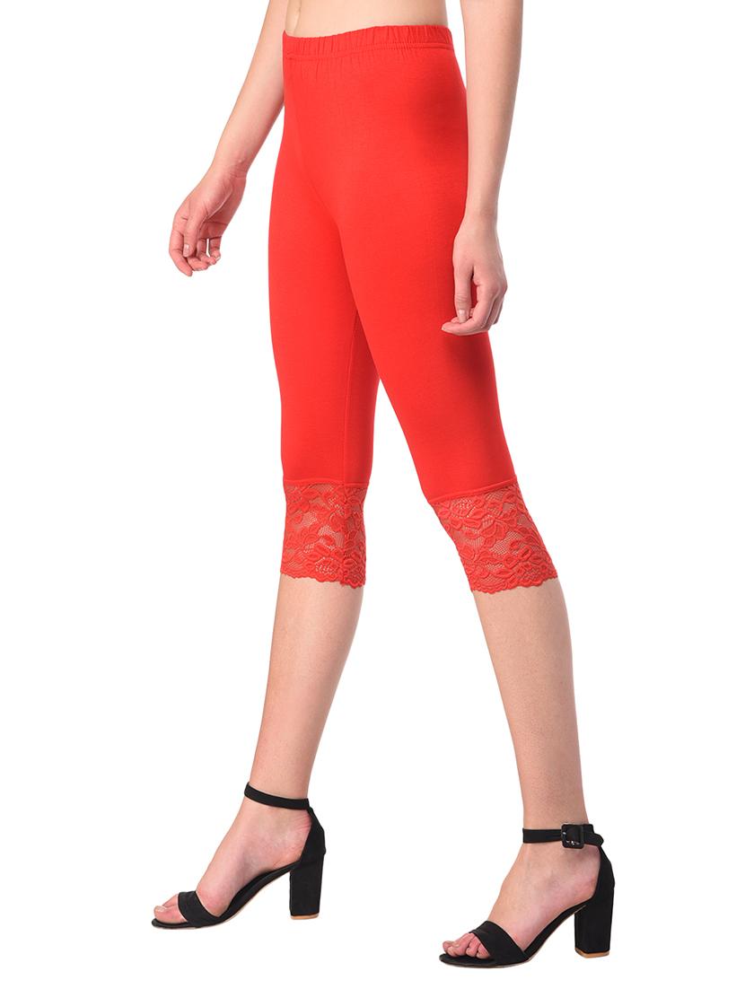 set of 2 multicolored solid leggings capri - 15258689 - Standard Image - 2
