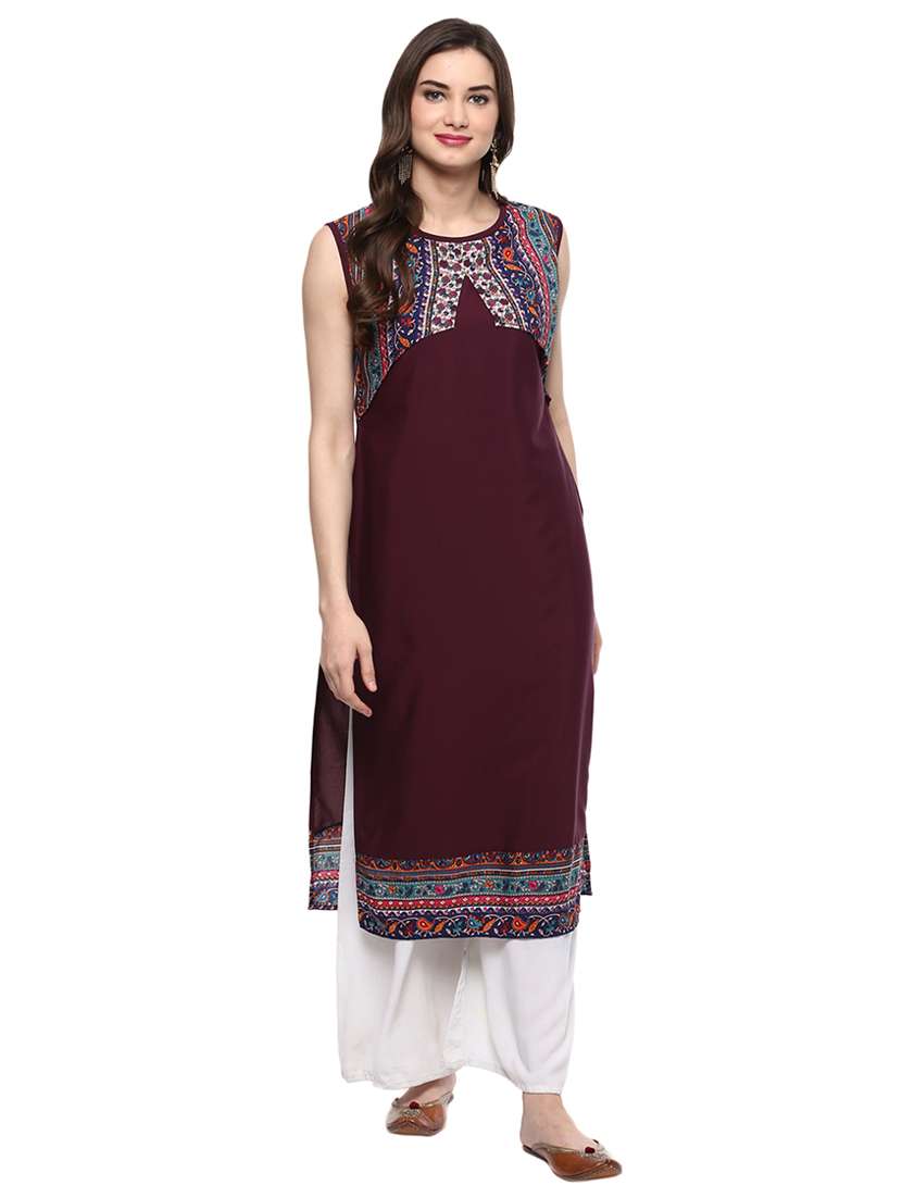 women's straight kurta