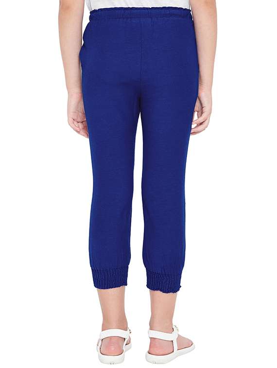 blue cotton capri - 15260684 - Standard Image - 2