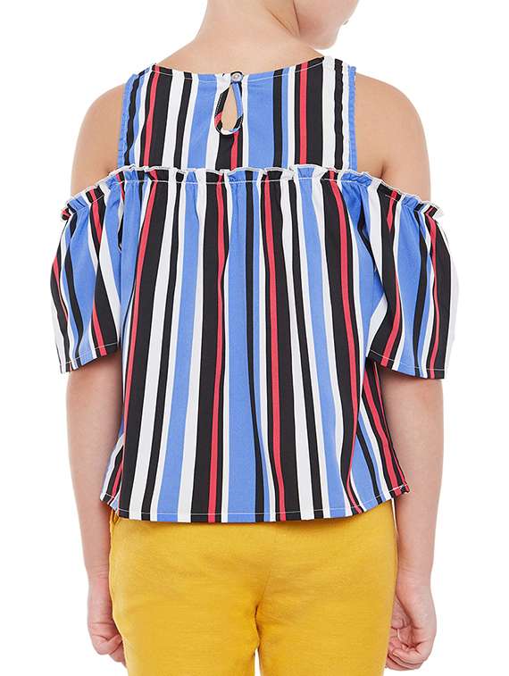 multi colored polyester  top - 15260696 -  Standard Image - 2