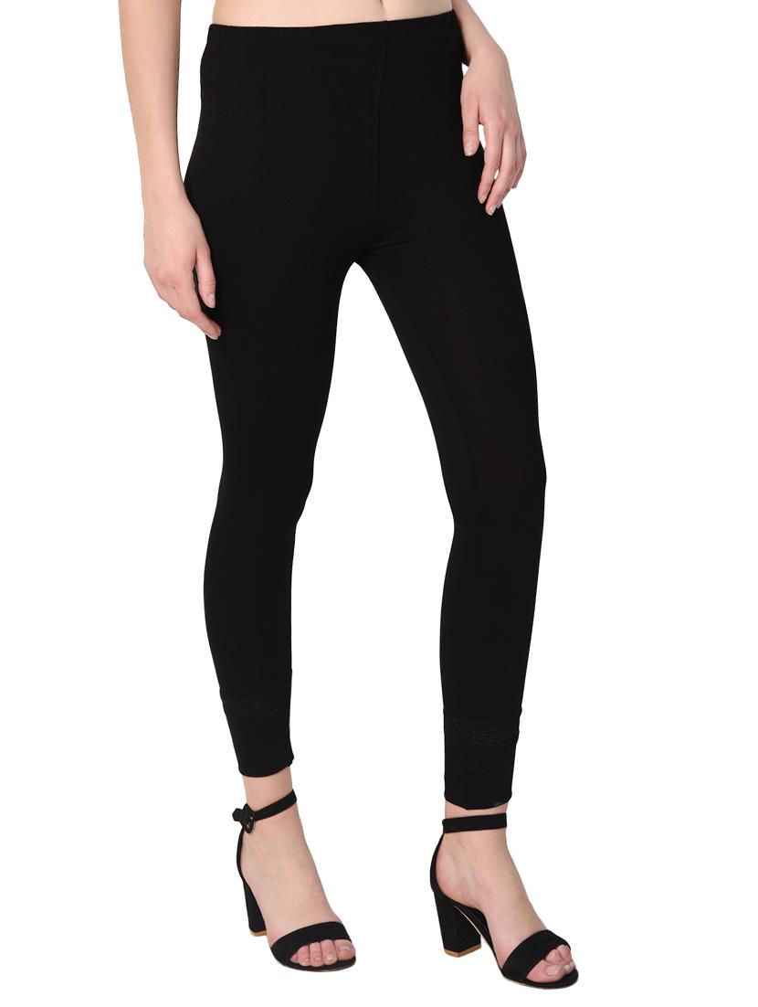 set of 2 multicolored solid leggings - 15260910 - Standard Image - 2